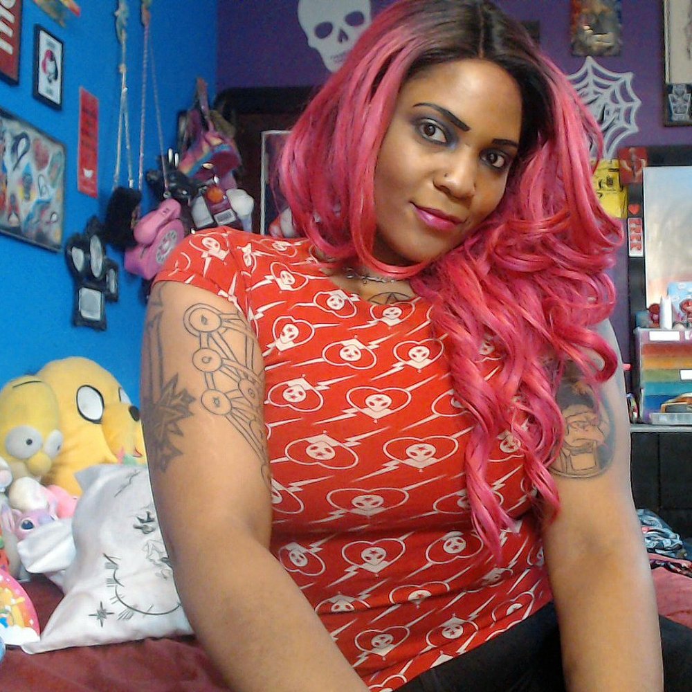 Alien Lightning Bolt Tee -Unbranded